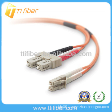 LC to SC 62.5/125um MM Duplex Fiber optic patch cord